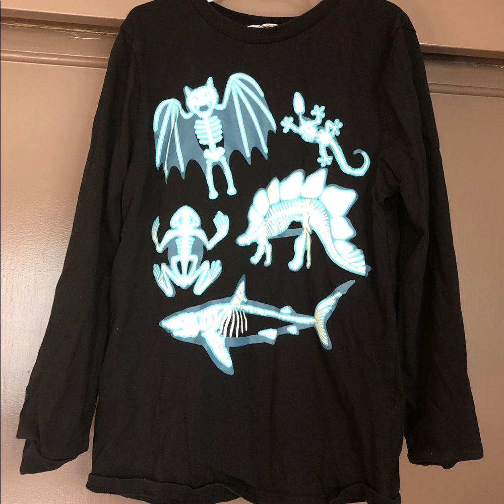 Boys H&M glow in the dark long sleeve shirt